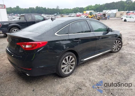 2016 Hyundai Sonata Sport z USA, uszkodzony, nr VIN 5NPE34AF7GH261761